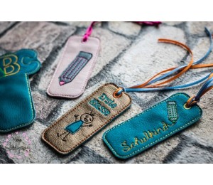 ITH Stickserie - Lesezeichen Schulkind bis 2025